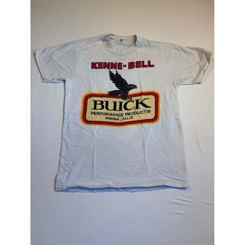 Vintage Kenne-Bell Buick Performance Products T-Shirt Hanes Beefy-T M